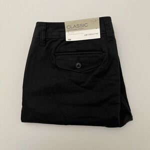 Liz Claiborne Womens Classic Black Bermuda Shorts, Liz Claiborne Long Black 73‎